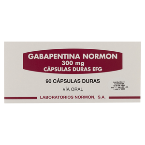 Gabapentina Gabapentina 300Mg C 90  Normon