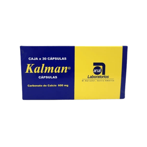 KalmanD Carbonato De Calcio Vitamina D600Mg C30 Cap Arsal
