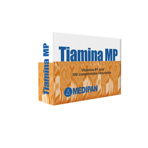 Medipan Tiamina 100 Mg X 100 Tabletas