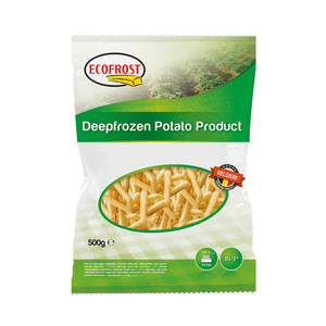 Papa Fritas Ecofrost Corte Recto 500 G