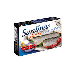 Sardinas Orbe En Aceite 50 125 GR