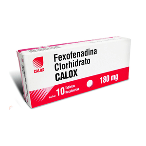 Calox Fexofenadina 180 Mg X Un