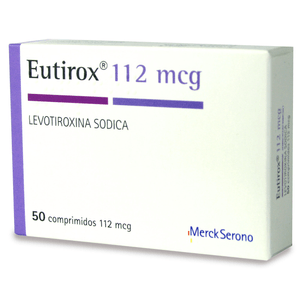 Eutirox Merck 112 Mcg X Un