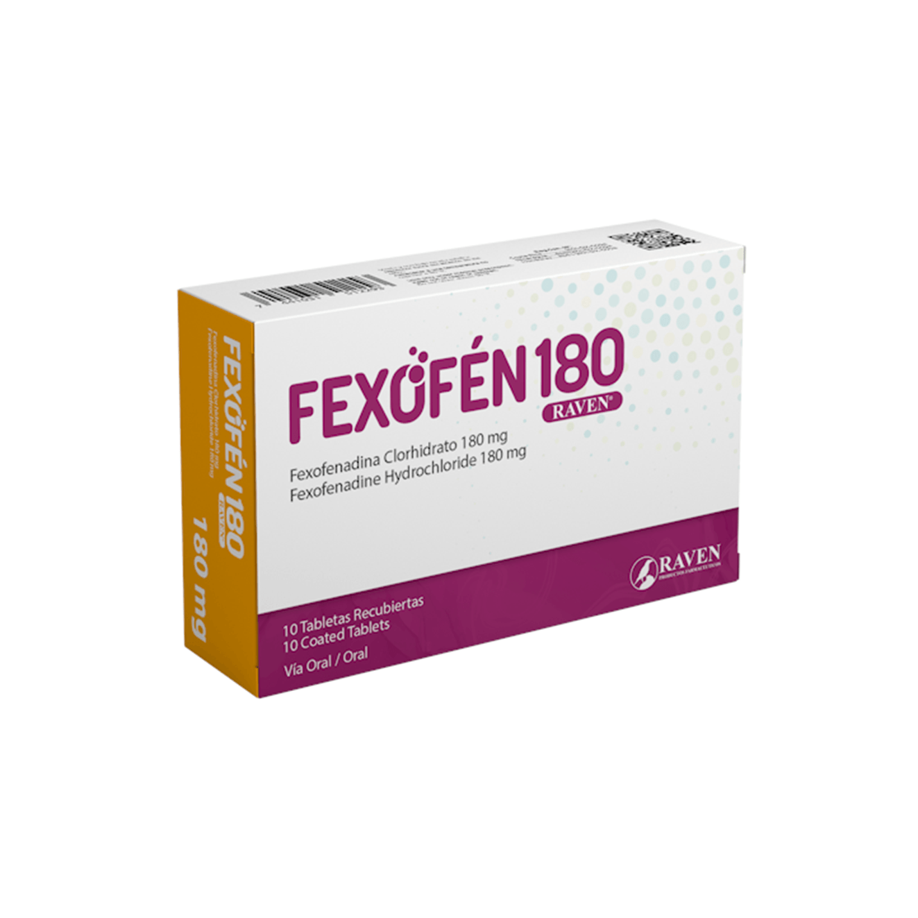 Fexofen Raven 180Mg X Un