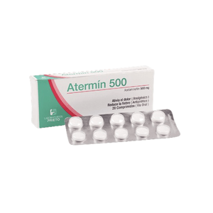 Atermin Prieto X 20 Tabletas 500 MG