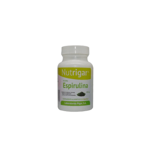 Nutrigard Espirulina Rigar X 30 Tabletas 500 MG
