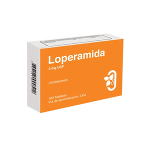 Loperamida Induquimica X 100 Tabletas 2 MG