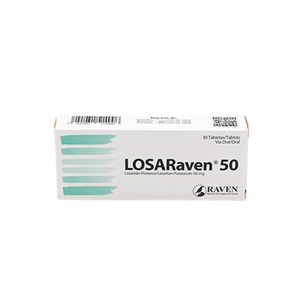 Losaraven Raven X 30 Tabletas 50mg