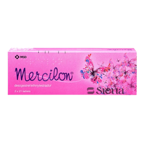 Mercilon Msd - Organon X 21 Tabletas 0-15/0-02 MG