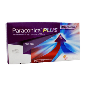 Paraconica Plus Compridos Acino/Mepha Caja X 60 500/150 MG