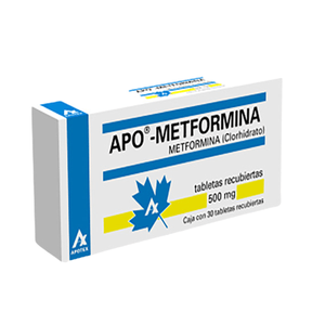 Metmorfina Tabletas Apotex Caja X 30 500 MG