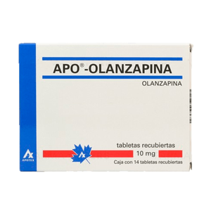 Apo-Olanzapina Tabletas Apotex Caja X 14 10 MG