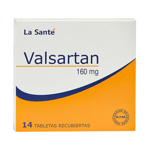 Valsartan Tabletas Lasante Caja X 14 160 MG