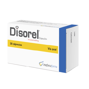 Disorel Capsulas Mefasafarma Caja X 30 8 MG