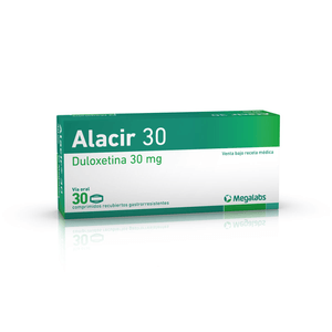 Alacir 30 Mg Comprimidos Megalabs Caja X 30 30 MG