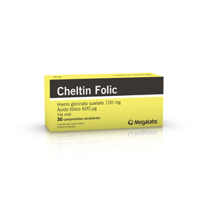 Cheltin Folic Comprimidos Megalabs Caja X 30