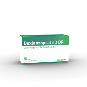 Dexlanzopral Dr Capsulas Megalabs Caja X 30 60 MG