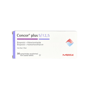 Concor Plus Comprimidos Merck Caja X 30 5/12.5 MG