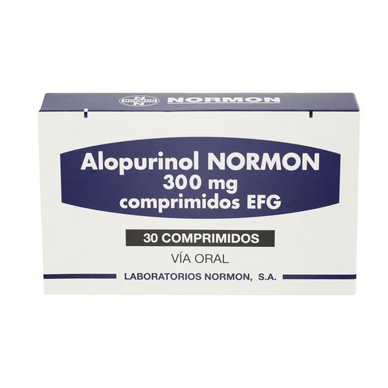 Alopurinol-Normon-Comprimidos-Normon-Caja-X-30-8435232302783