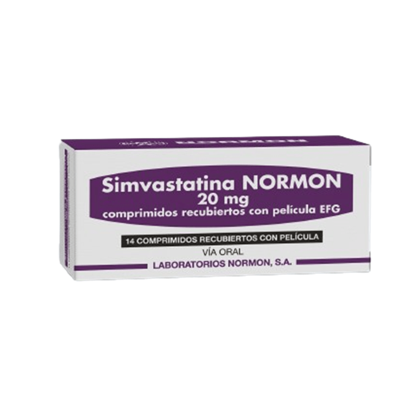 Simvastatina-Normon-Comprimidos-Normon-Caja-X-14-20-MG-8435232305500