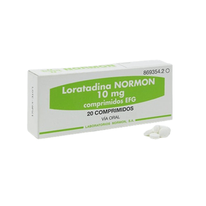 Loratadina Normon Comprimido Normon Caja X 20 10 MG