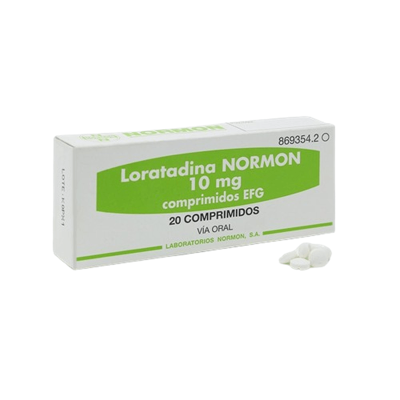 Loratadina-Normon-Comprimido-Normon-Caja-X-20-10-MG-8435232304893