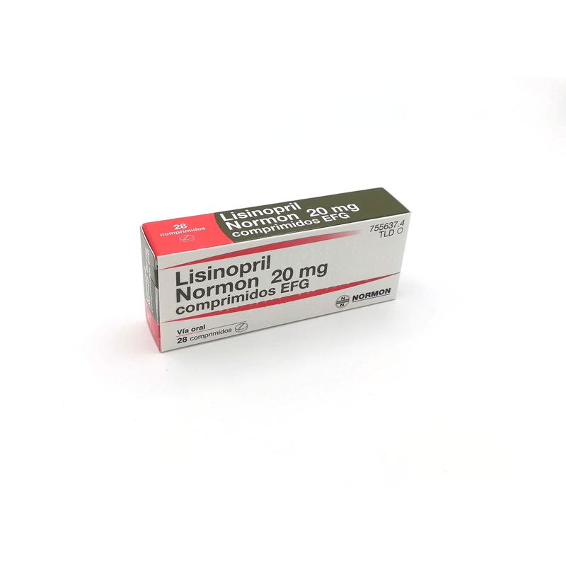 Lisinopril-Normon-Comprimidos-Normon-Caja-X-28-20-MG-8435232305616