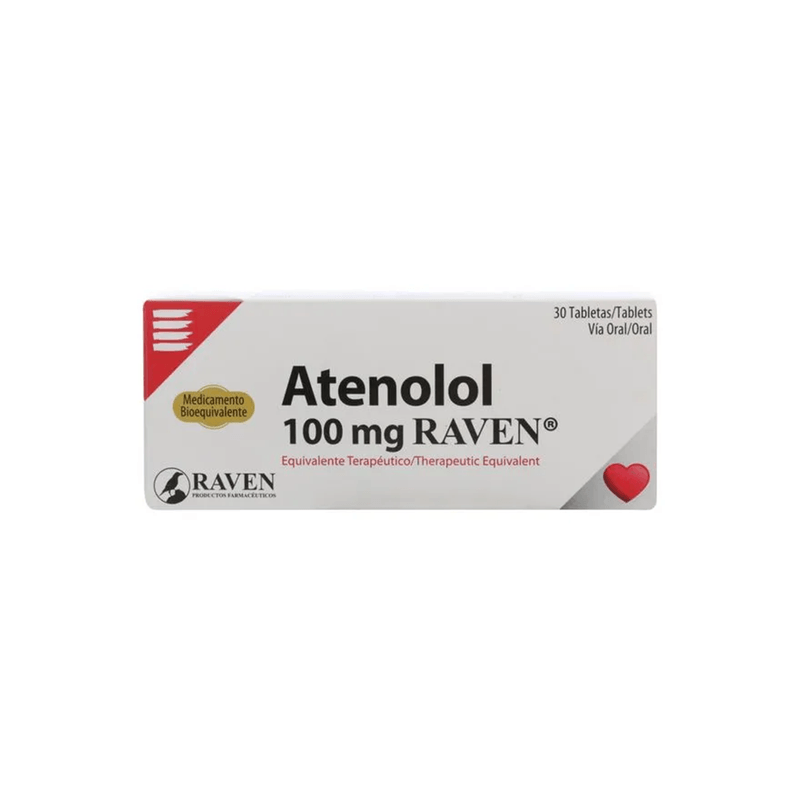 Atenolol-Tabletas-Raven-Caja-X-30-100-MG-7441031530334