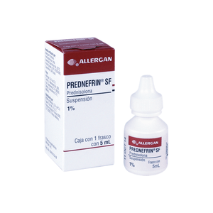 Prednefrin Forte 1% Solucion Oftalmica Allergan Frasco 5 ML