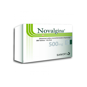 Novalgina Comprimidos Sanofi Caja X 100 500 MG