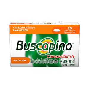 Buscapina Compuesta N comprimidos Sanofi Caja X 20 10/500 MG