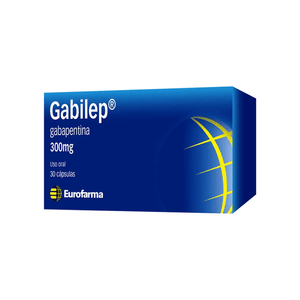 Gabilep Capsulas Eurofarma Caja X 30 300 MG