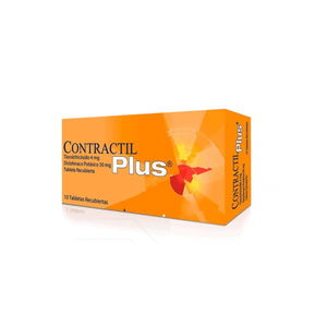 Contractil Plus Tabletas Stein Caja X 10 4/50 MG