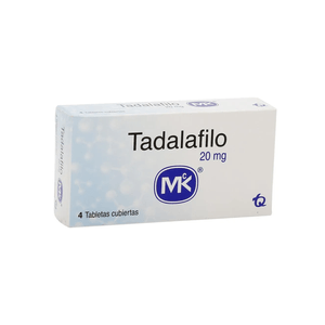 Tadafilo Mk Tabletas Tecnoquimicas Caja X 4 20 MG