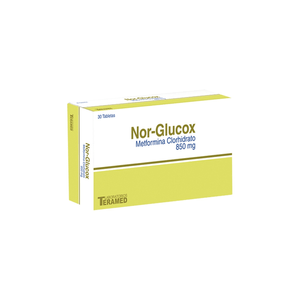 Nor-Glucox Tabletas Teramed Caja X 30 850 MG