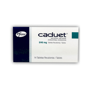 Caduet Tableta Pfizer Caja X 14 5/40 MG