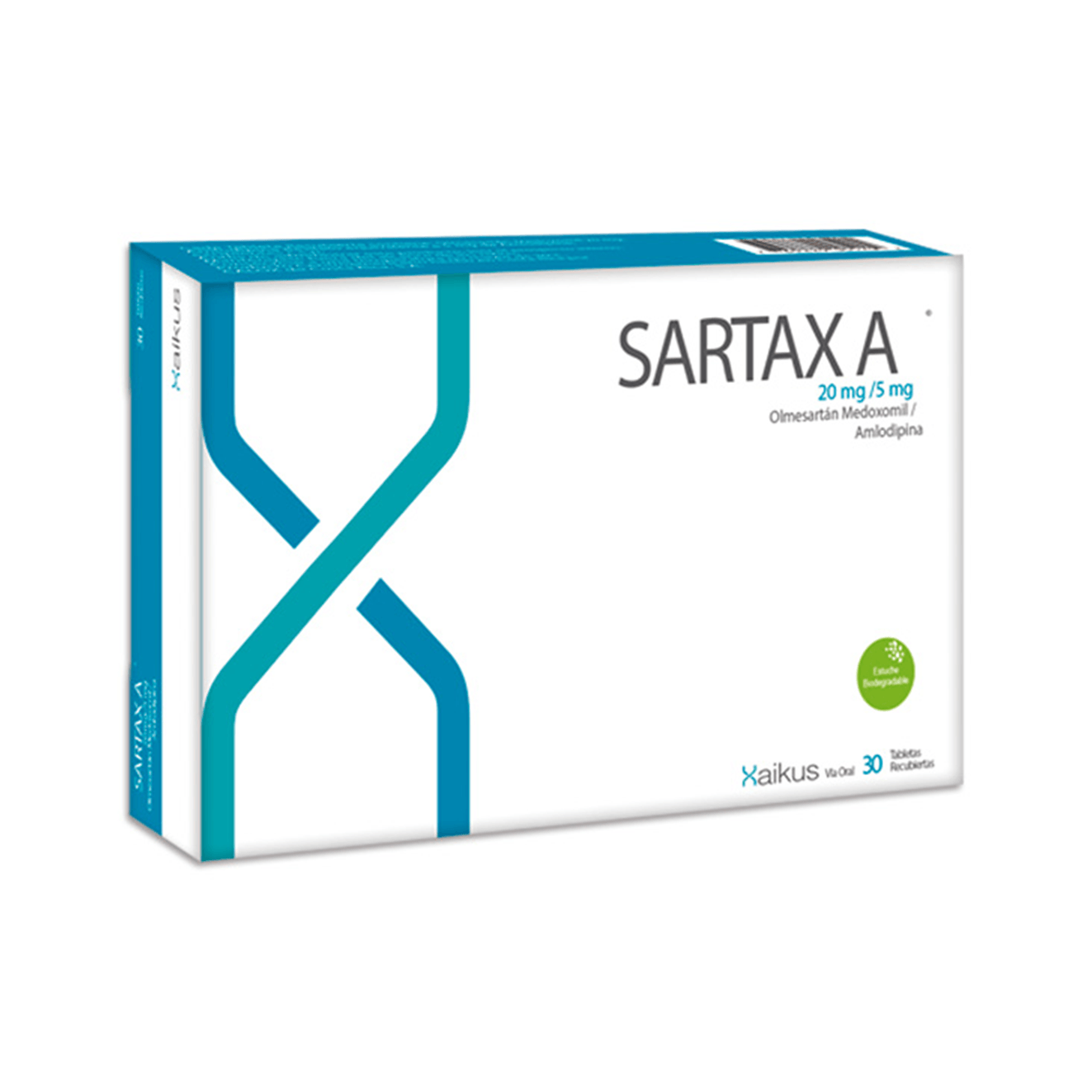 Sartax A Tabletas Xaikus Caja X 30 20/5 MG