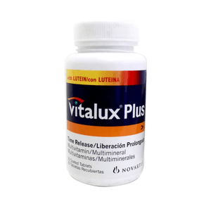 Vitalux Plus Tabletas Novartispharma Frasco X 30