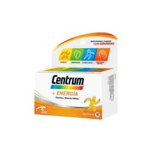 Centrum-Energia Tabletas Glaxo Frasco X 45