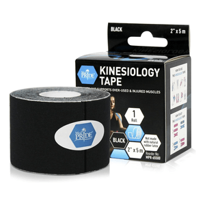 Kinesiology Tape Color Negro 2"X5M Med Pride Caja X 1 UN