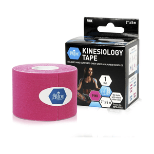 Kinesiology Tape Color Rosado 2"X5M Med Pride Caja X 1 UN