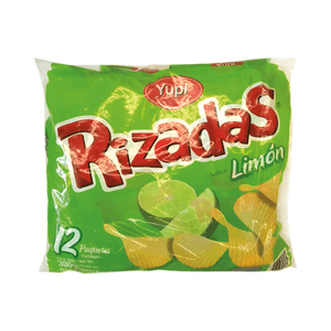 Paquete De Rizadas Yupi Limón 12 UN