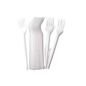 Tenedor Desechable Xtra Blanco