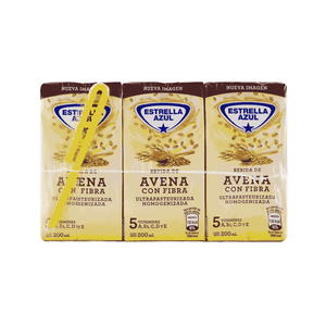 Leches Saborizadas 6 Unidades Estrella Azul 1200 Ml Chocoleche Avena