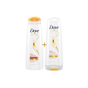 Shampoo y Acondicionador Dove 400 ML Oleo y Nutrición