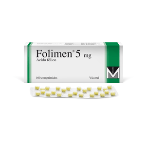 Folimen 5Mg  100 Comprimidos