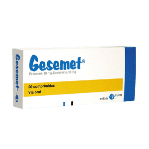 Gesemet 10Mg 20 Comprimidos