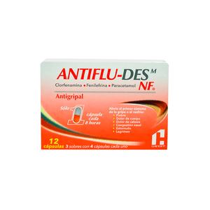 Capsulas Antifludes Nf 12 Unidades