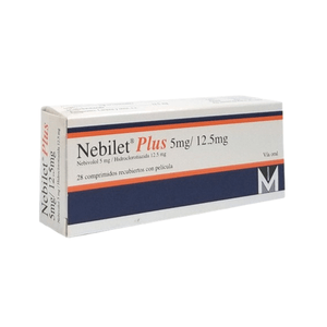 Nebilet Plus 5/12.5 Mg Blister 14 Tabletas