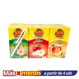 Bebida Surtidos Tutti Frutti 6Pack 180Ml